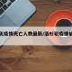 洛杉矶疫情死亡人数最新/洛杉矶疫情被感染人数